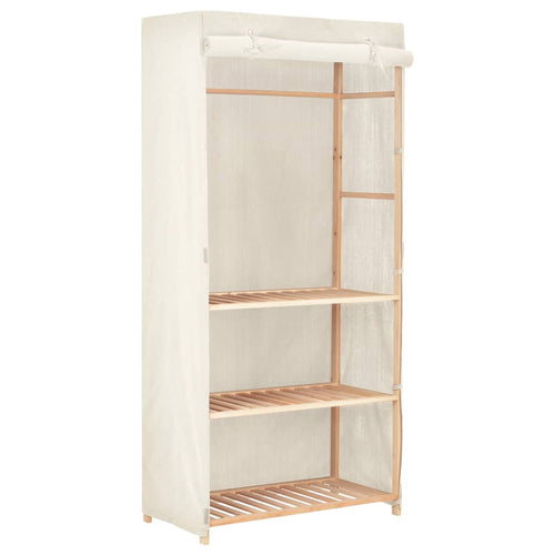 3-Tier Clothes Wardrobe 79X40X170 Cm