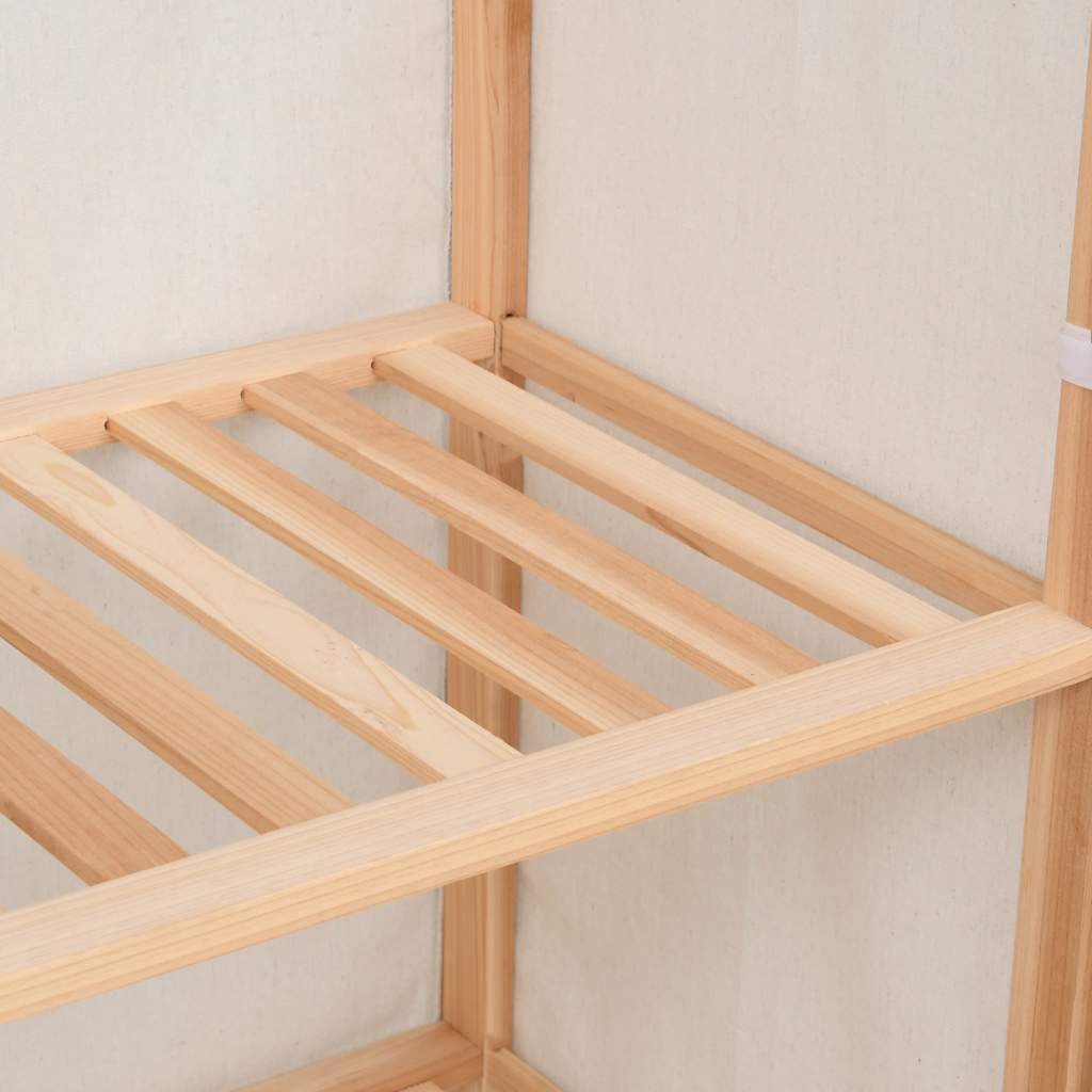3-Tier Clothes Wardrobe 79X40X170 Cm