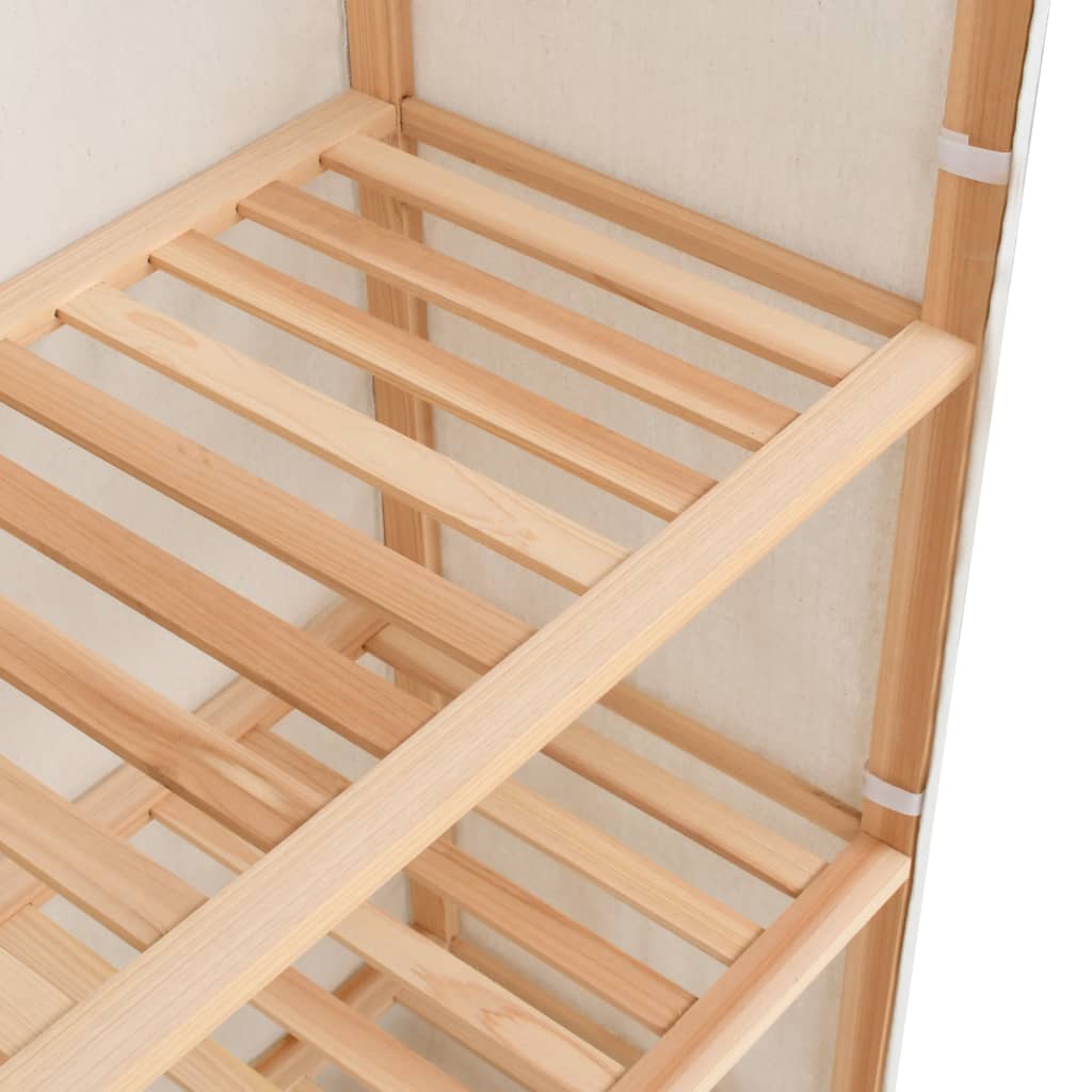 3-Tier Clothes Wardrobe 79X40X170 Cm