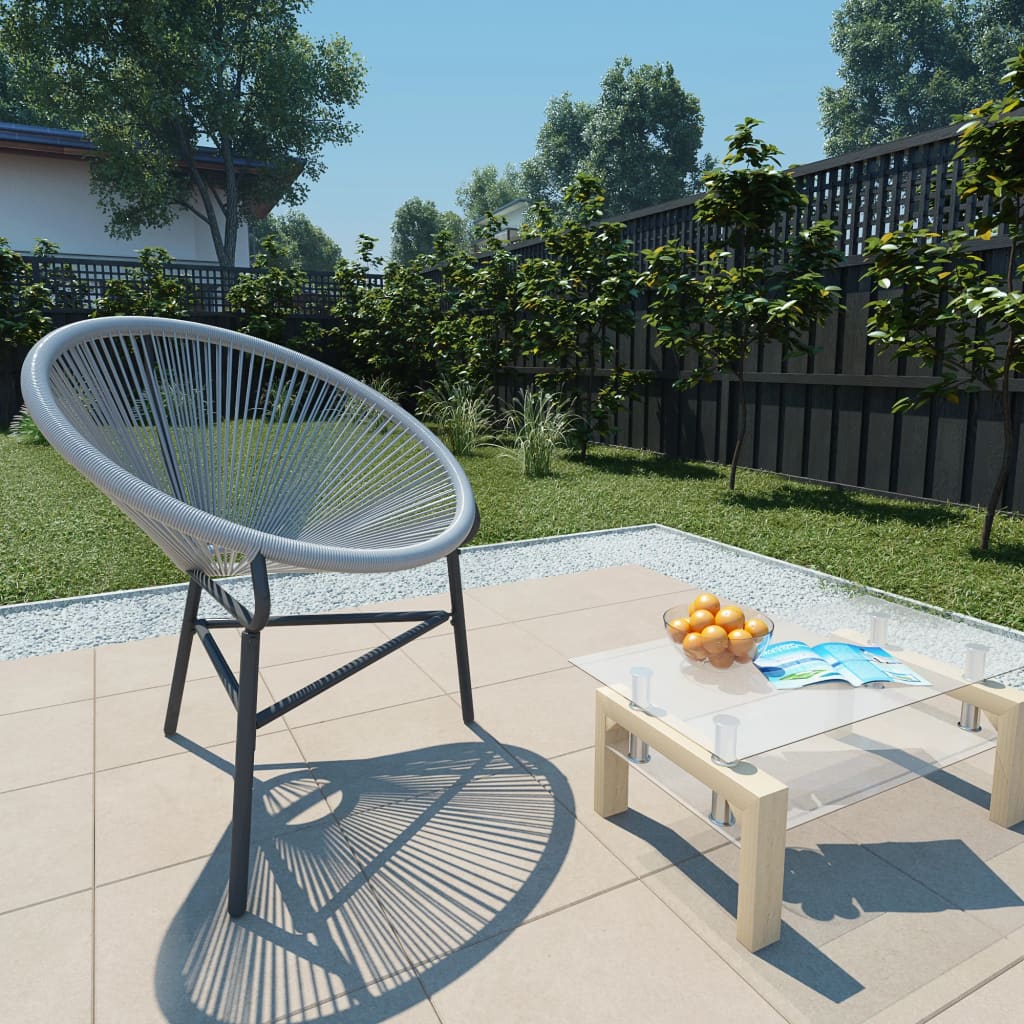 Garden Moon Chair Poly Rattan