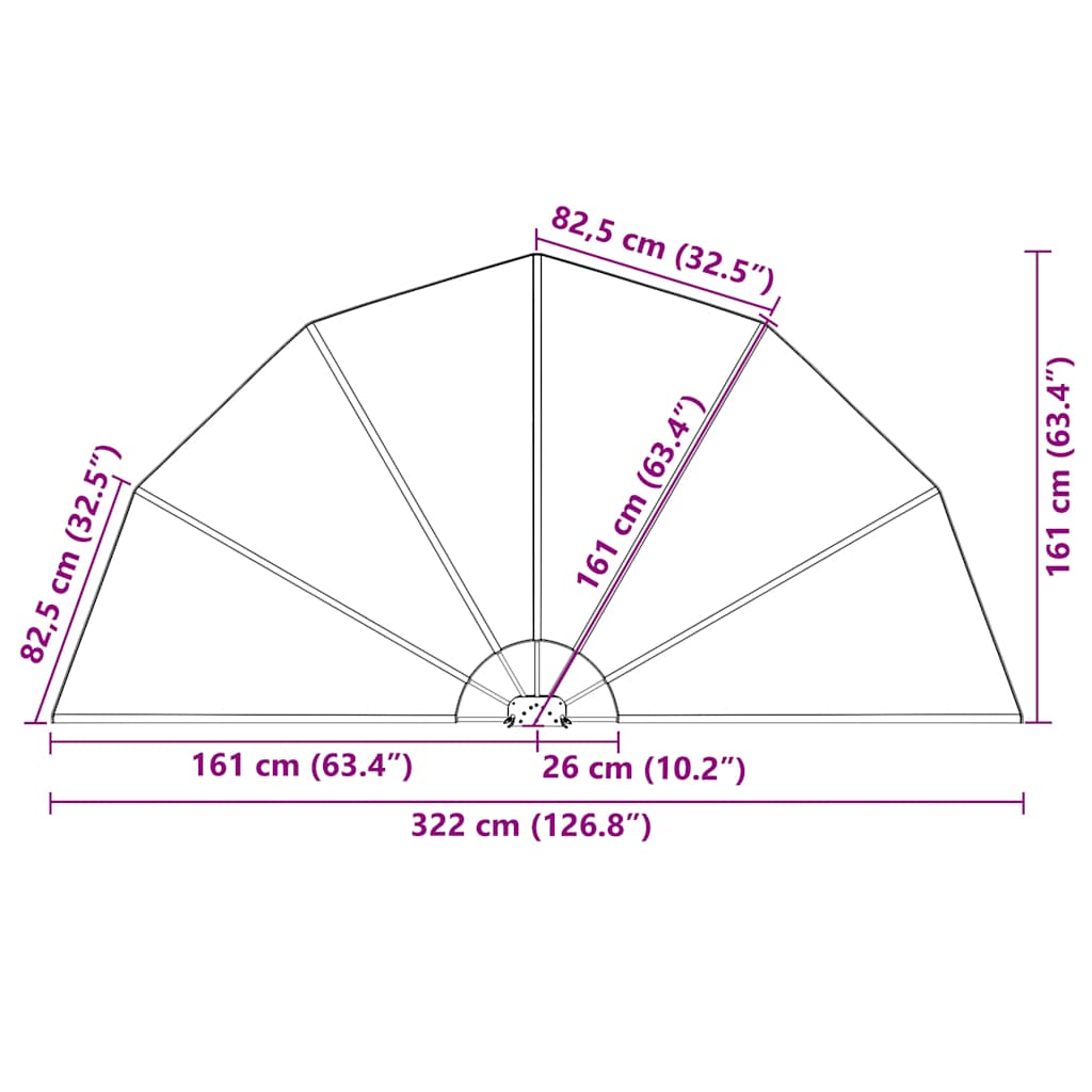 Collapsible Terrace Side Awning