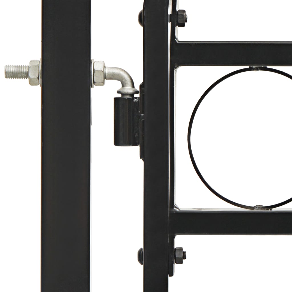 Fence Gate Double Door With Arched Top Steel