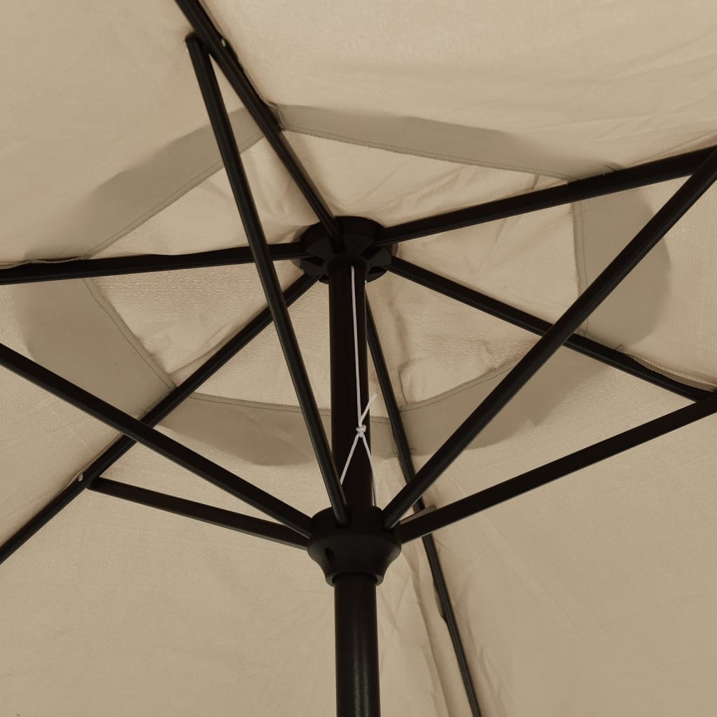 Garden Parasol With Metal Pole 300 Cm