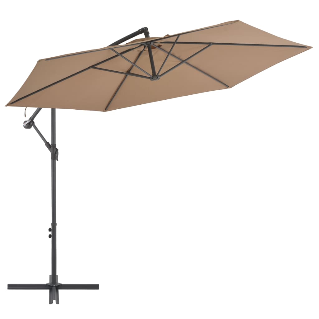 Cantilever Garden Parasol | | Polyester, Metal | Large