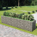 Planter XL Gabion Raised Garden Bed Galvanised Steel Stone Cage Outdoor 360 x 50