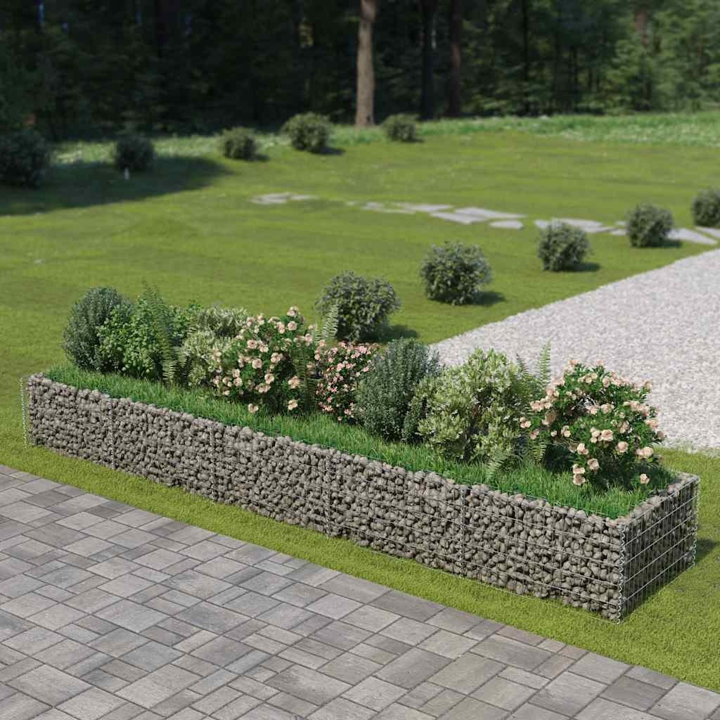 Gabion Raised Bed Galvanised Steel