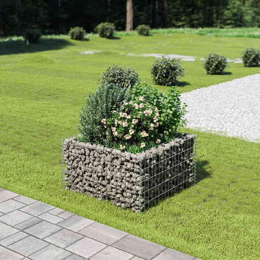 Gabion Raised Bed Galvanised Steel