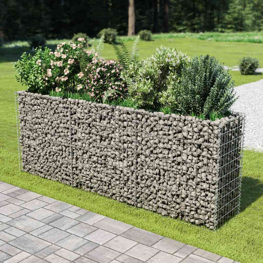 Gabion Raised Bed Galvanised Steel