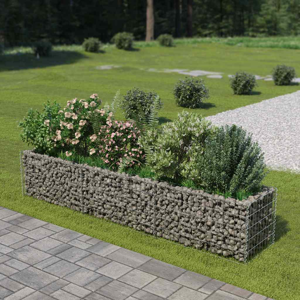 Gabion Raised Bed Galvanised Steel