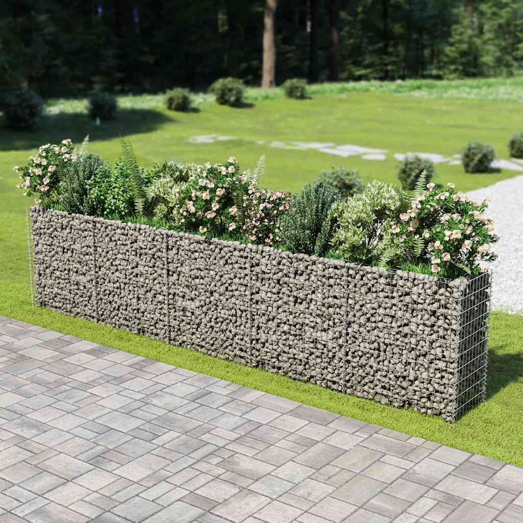 Gabion Raised Bed Galvanised Steel