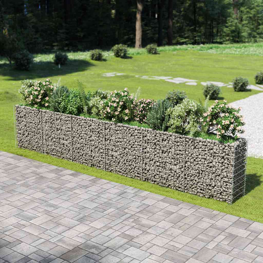 Gabion Raised Bed Galvanised Steel
