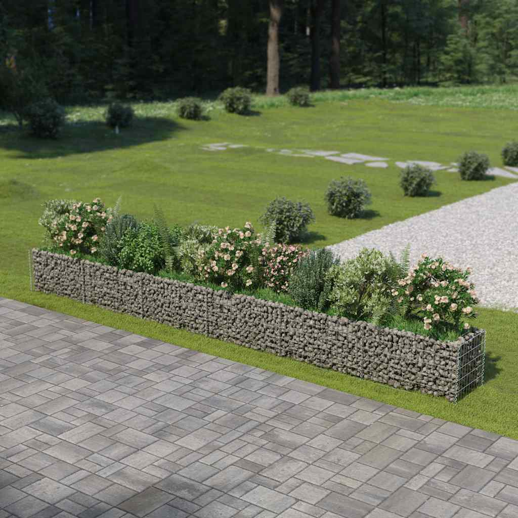 Gabion Raised Bed Galvanised Steel