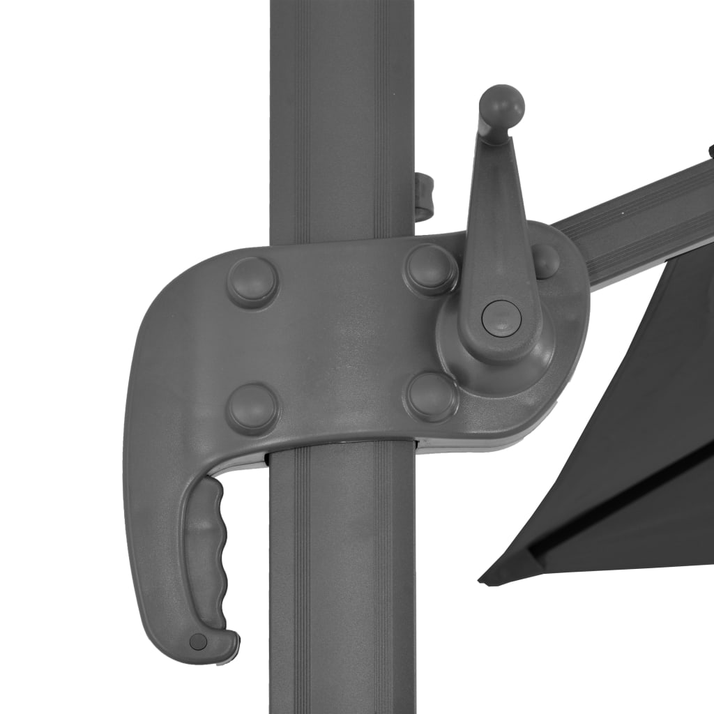Cantilever Garden Parasol With Aluminium Pole