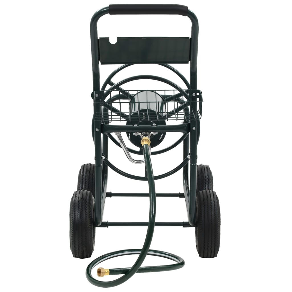 Garden Hose Trolley With 1/2" Hose Connector 75 M Steel
