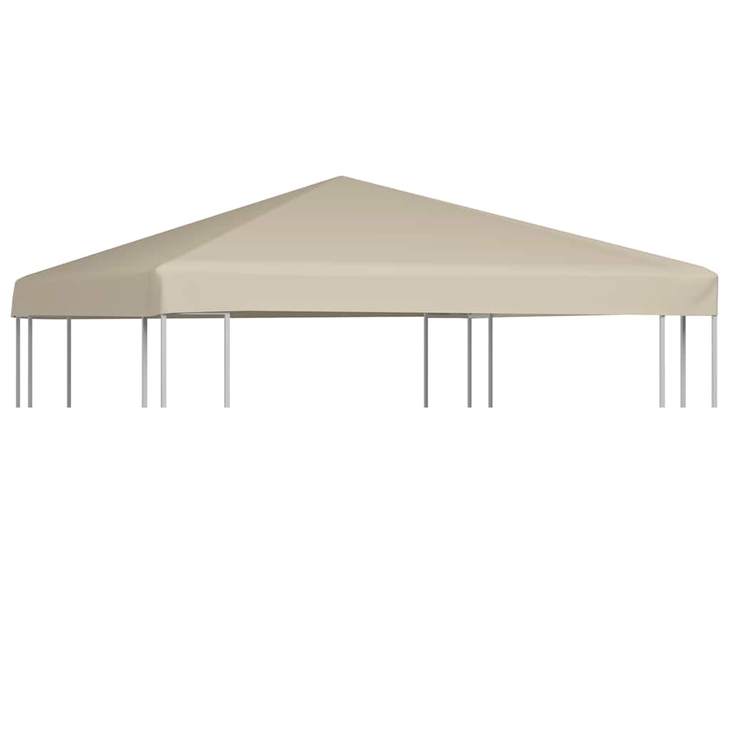 Gazebo Cover With Roof 300 X 300 Cm Polyester And Steel