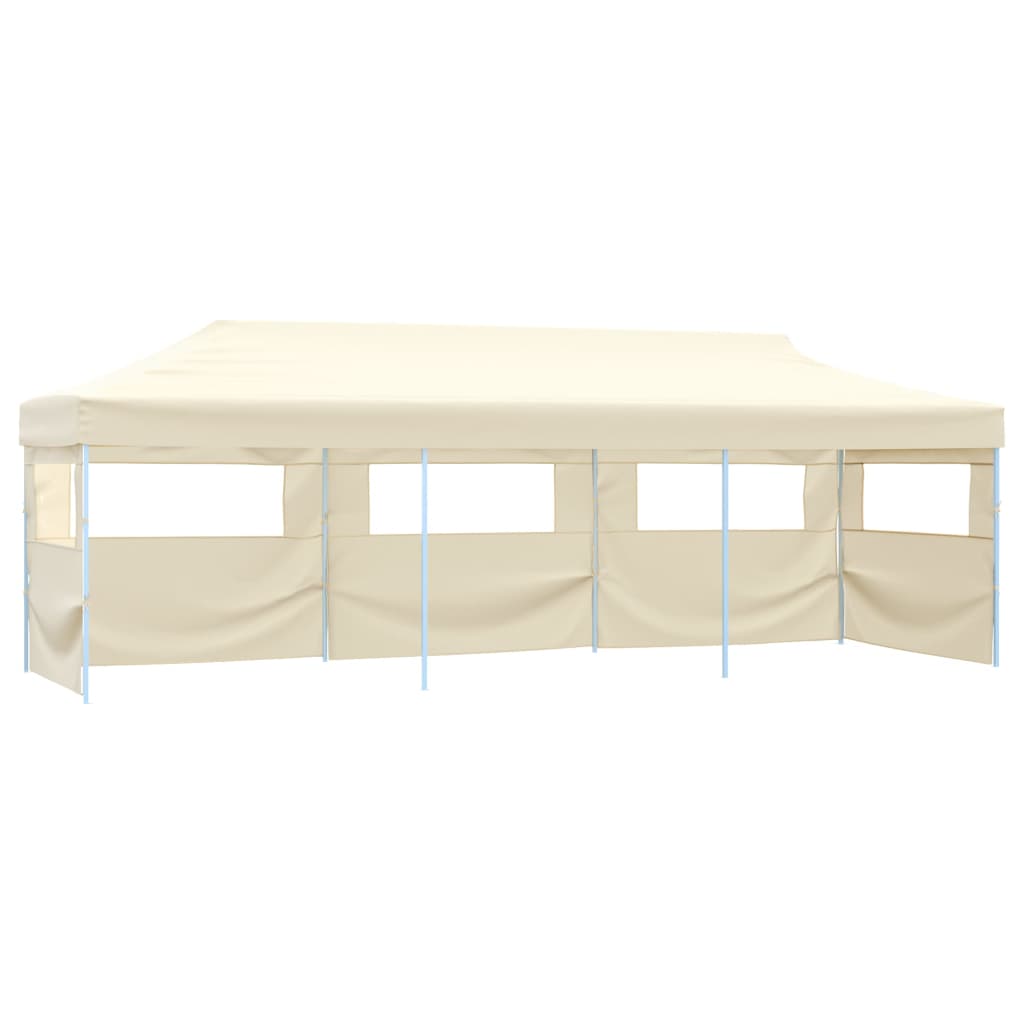 Folding Pop-Up Party Tent With 5 Sidewalls 3X9 M