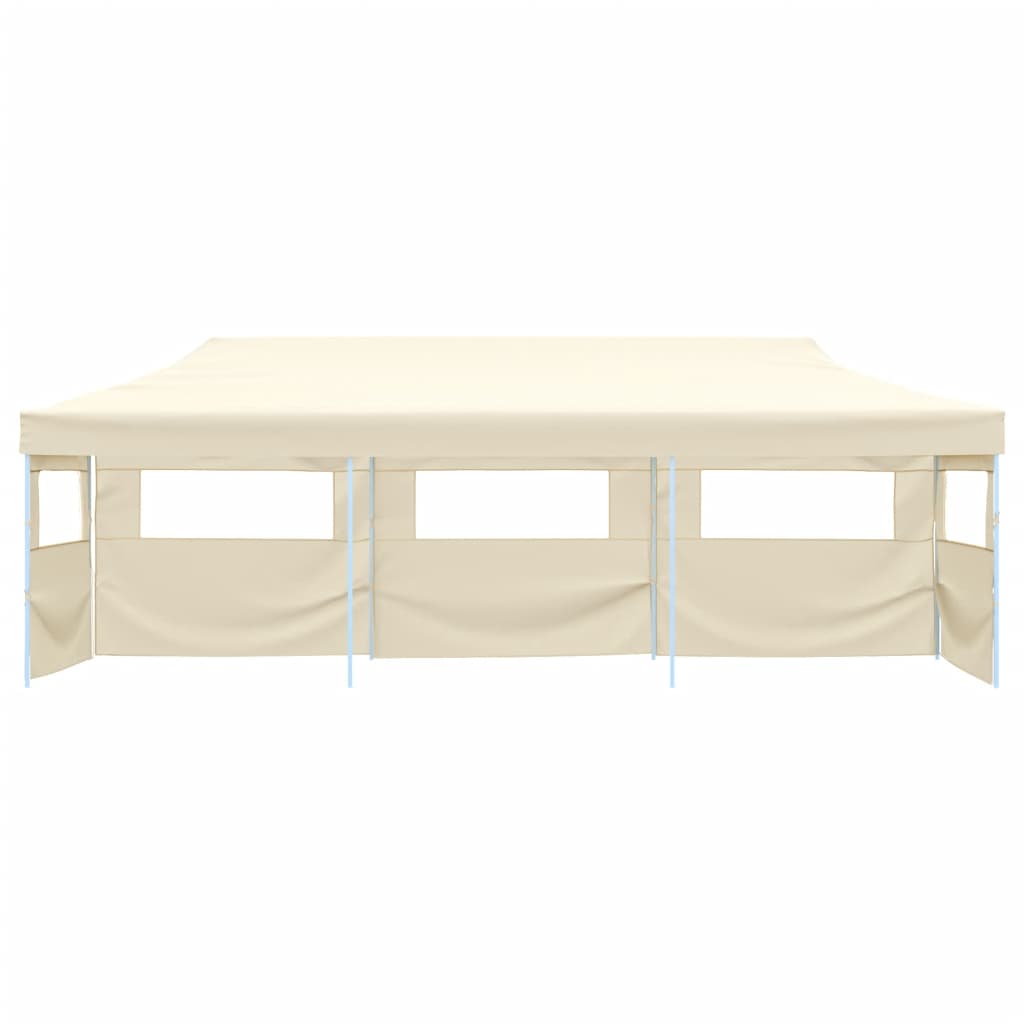 Folding Pop-Up Party Tent With 5 Sidewalls 3X9 M