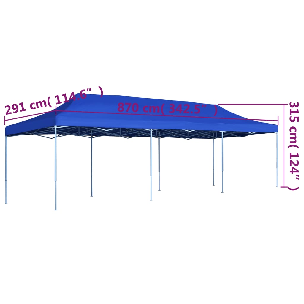 Folding Pop-Up Party Tent 3X9 M