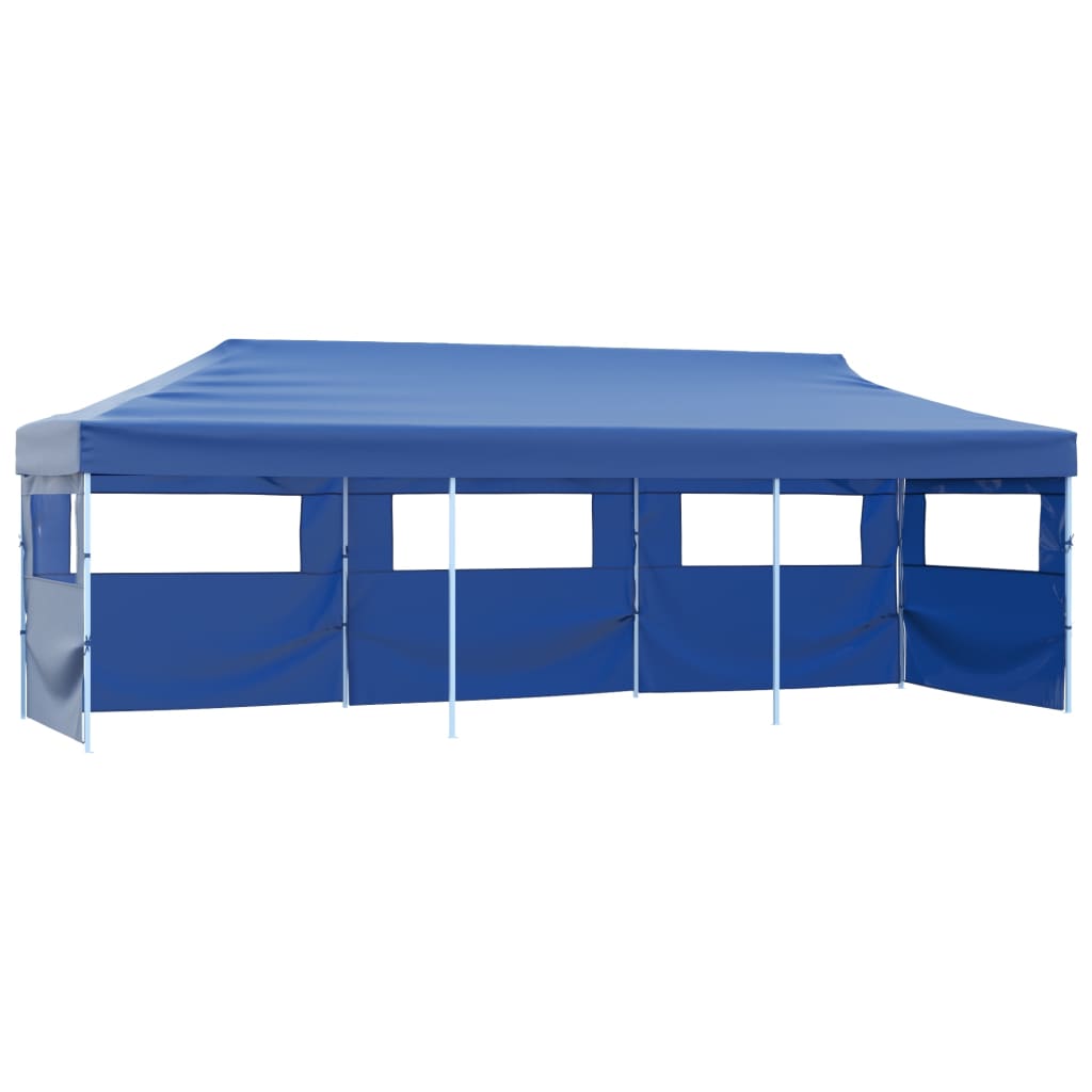 Folding Pop-Up Party Tent With 5 Sidewalls 3X9 M