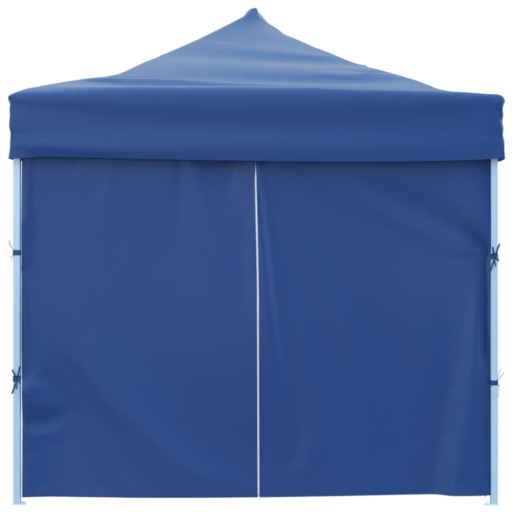 Gazebo 8.7X2.9M Folding Pop Up Party Tent Marquee 8 Sidewalls White Cream Blue 8
