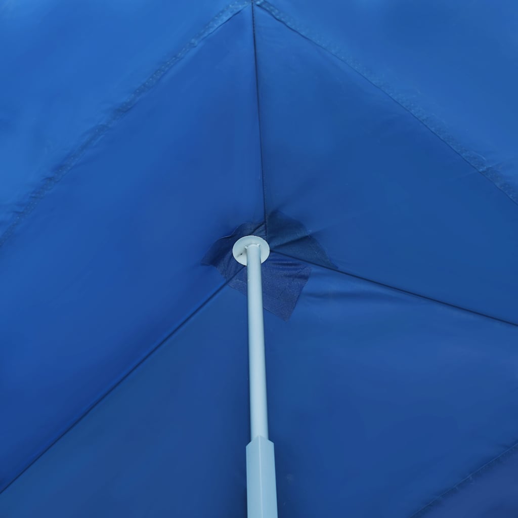 Gazebo 8.7X2.9M Folding Pop Up Party Tent Marquee 8 Sidewalls White Cream Blue 8