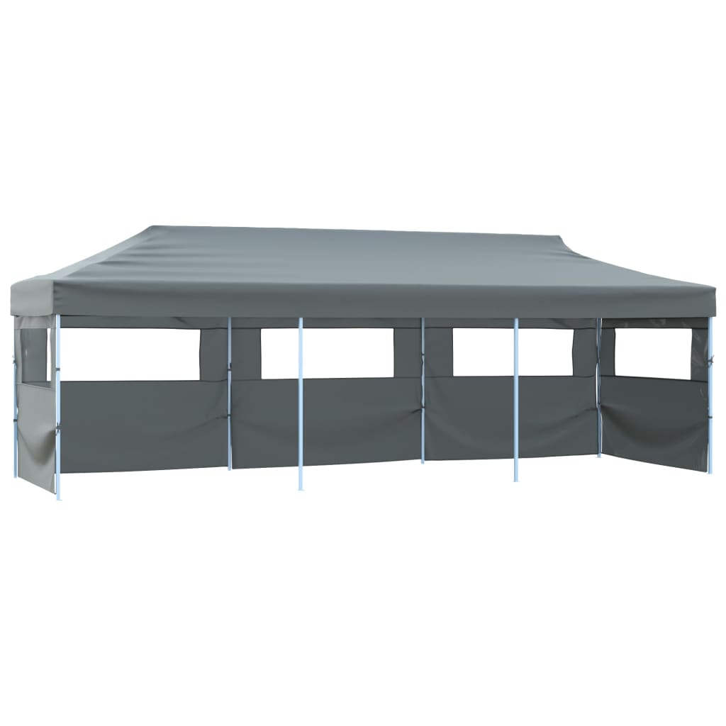 Folding Pop-Up Party Tent With 5 Sidewalls 3X9 M