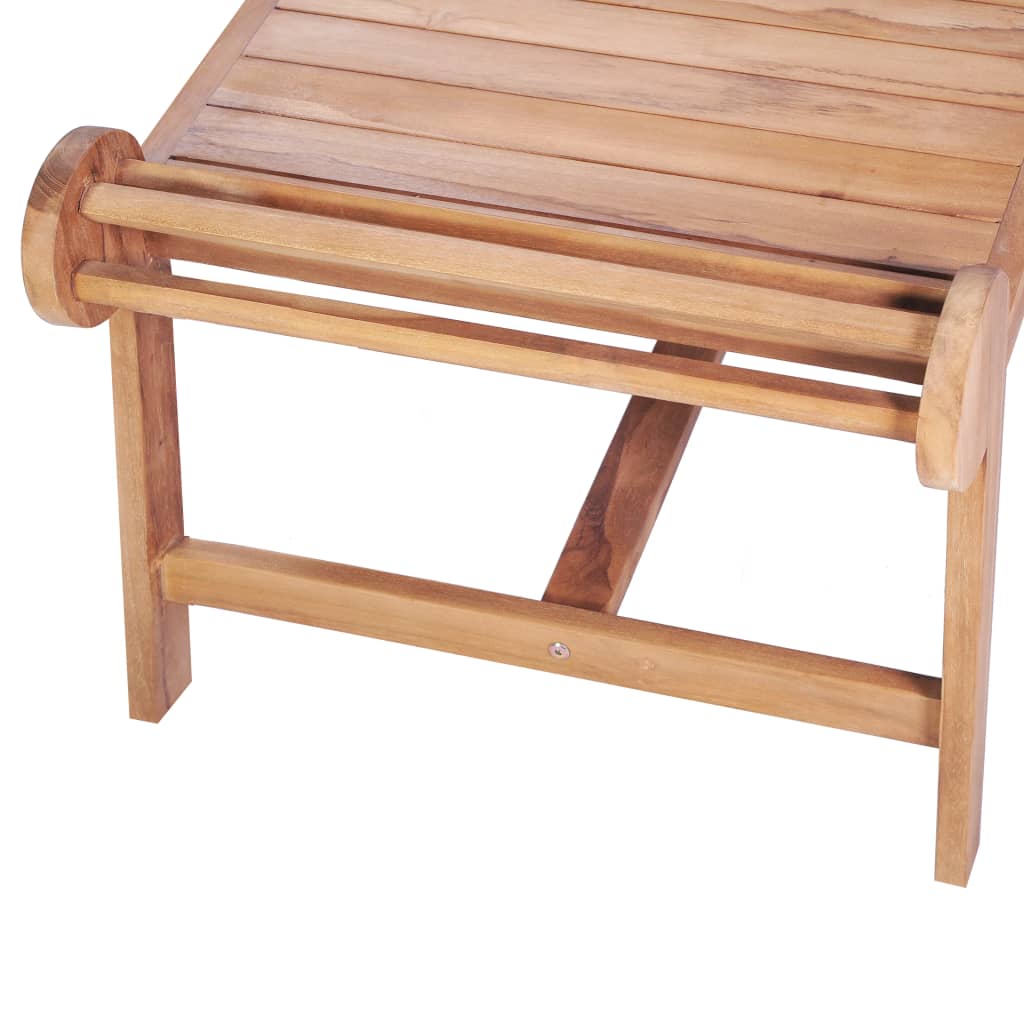 Coffee Table Solid Teak Garden Outdoor Patio Deck Furniture 100x50x45cm