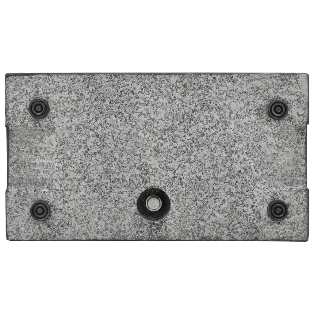 Parasol Base Granite 25 Kg Rectangular