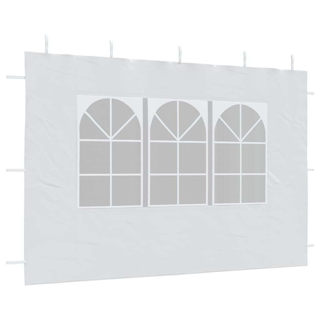 Party Tent Sidewall 2 Pcs With Window Pe
