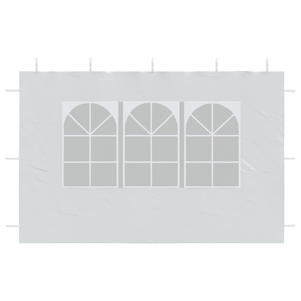 Party Tent Sidewall 2 Pcs With Window Pe