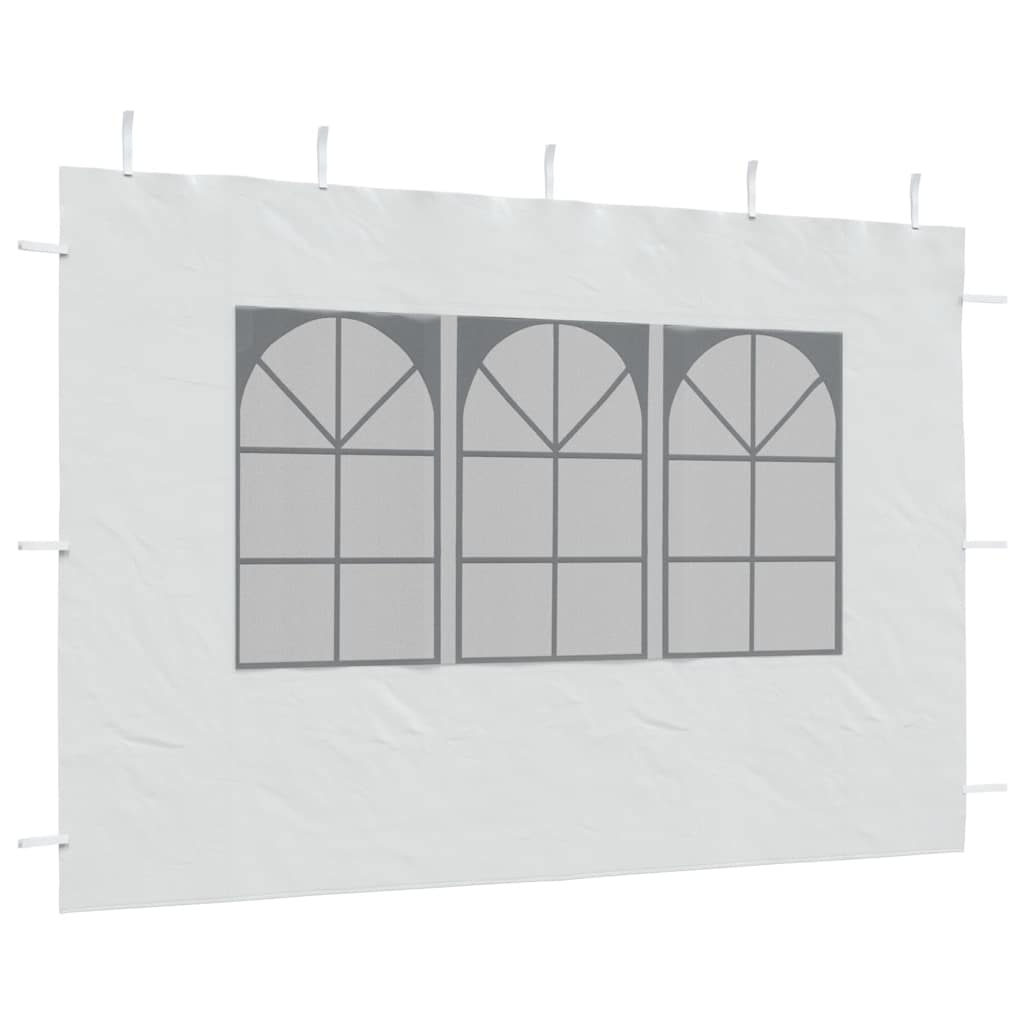 Party Tent Sidewall 2 Pcs With Window Pe