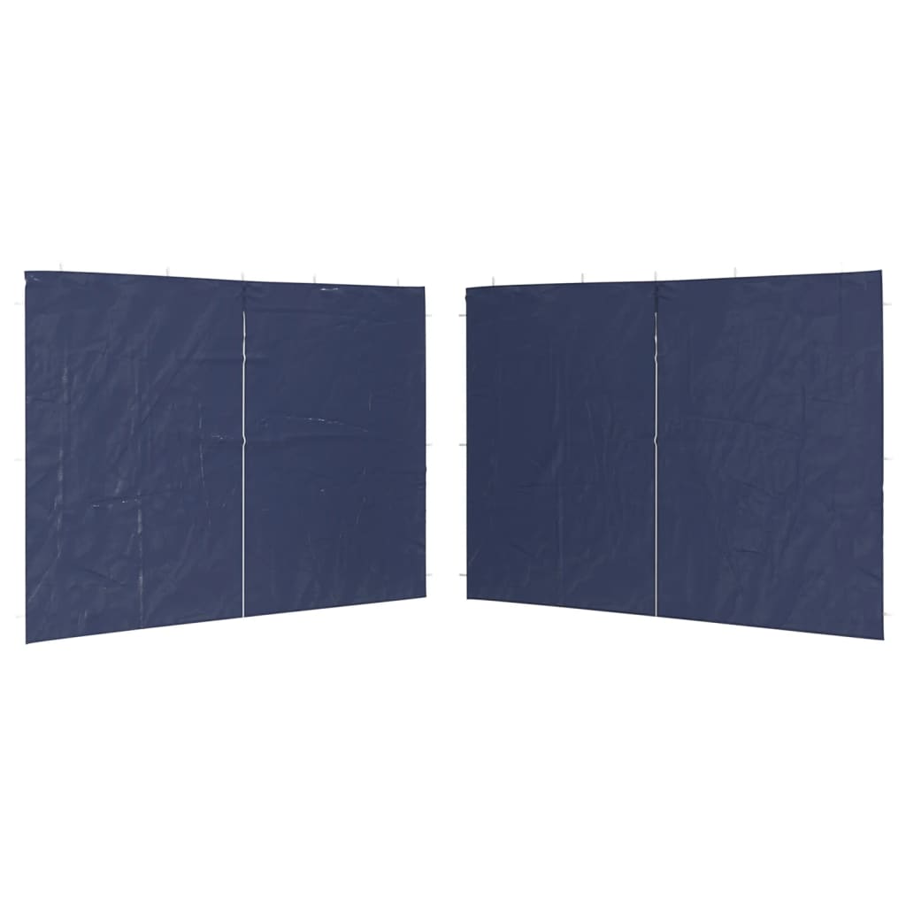 Party Tent Sidewall 2 Pcs With Zipper Pe