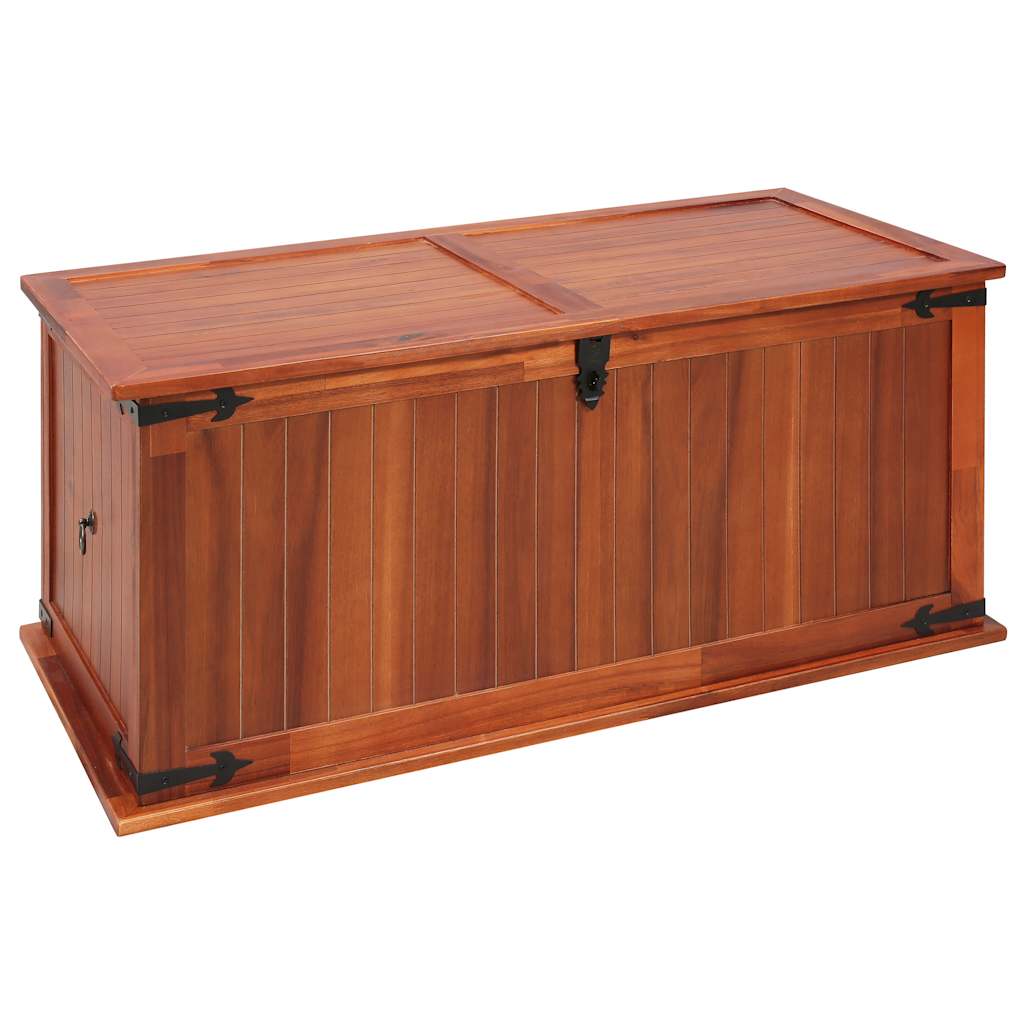 Storage Chest Solid Acacia Wood