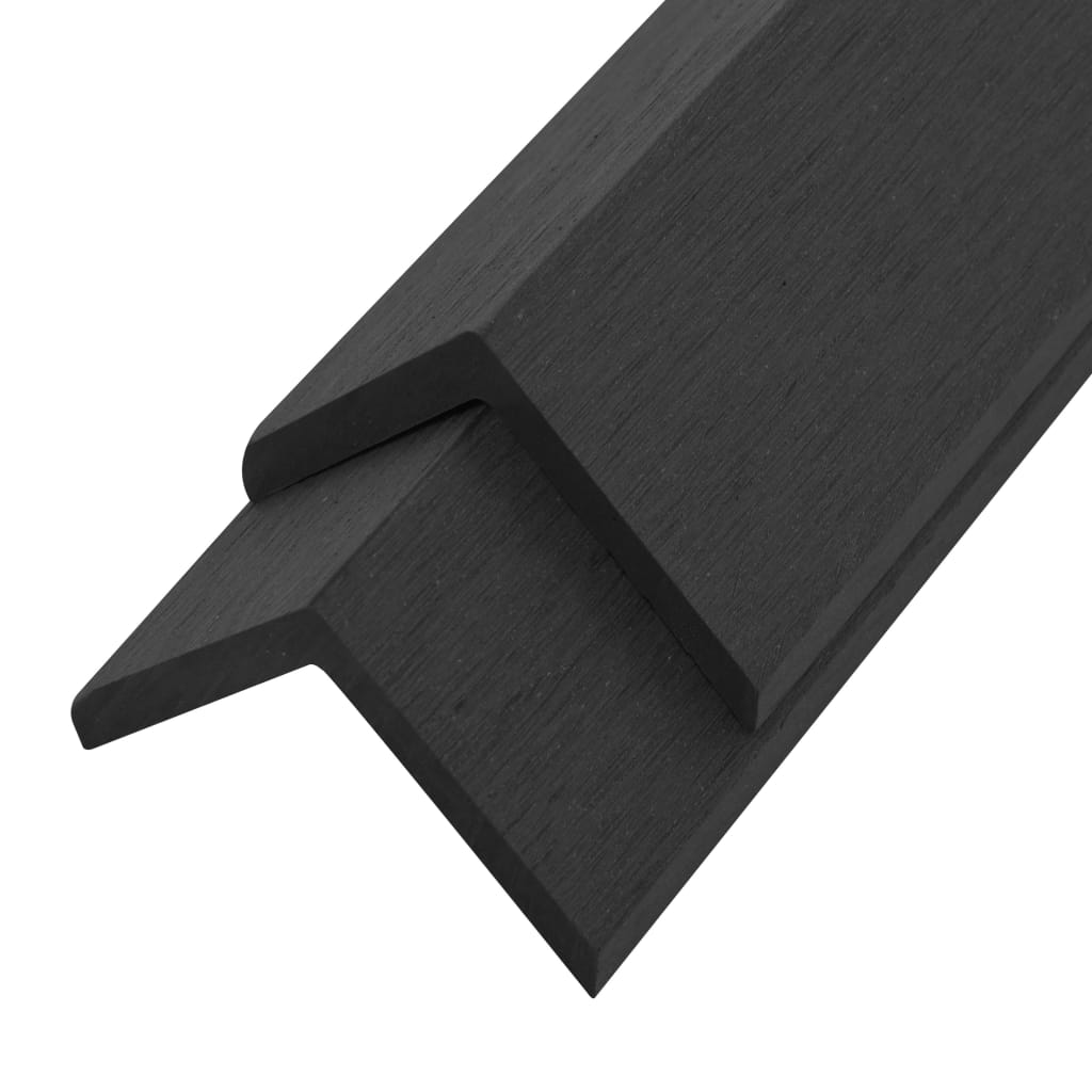 5 Pcs Decking Angle Trims Wpc 170 Cm