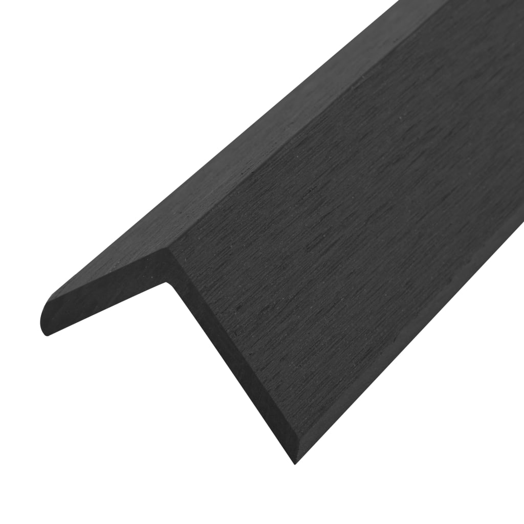 5 Pcs Decking Angle Trims Wpc 170 Cm
