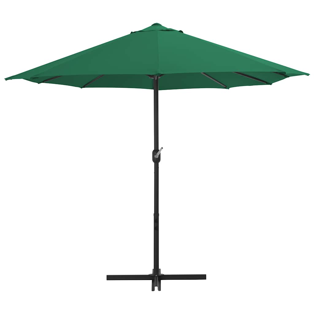 Garden Parasol Extra Large 460cm Black Patio Umbrella Aluminium sand anthracite