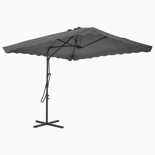 Garden Parasol With Steel Pole 250X250 Cm