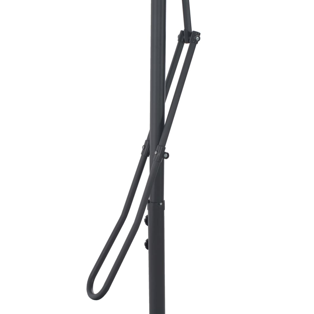 Garden Parasol With Steel Pole 300 Cm Green