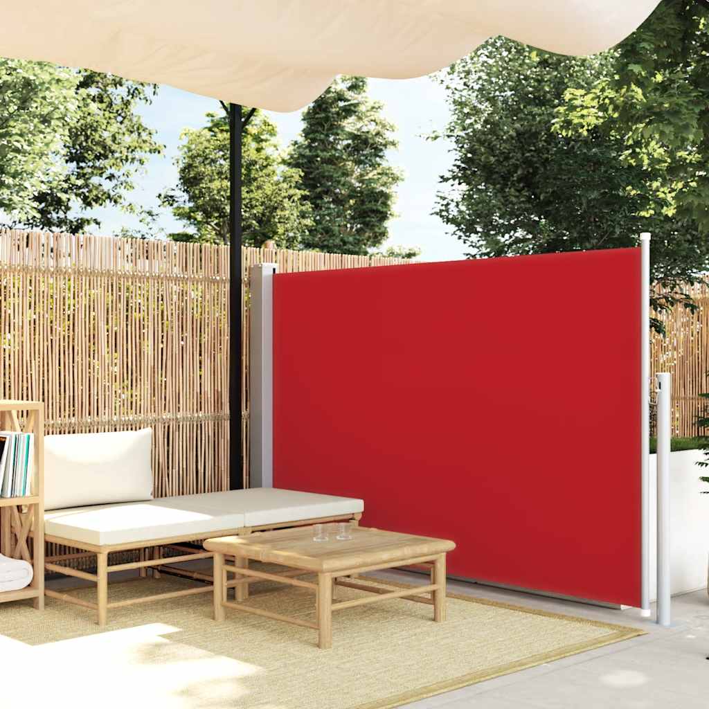 Side Awning | Fabric + Grey Steel Cover