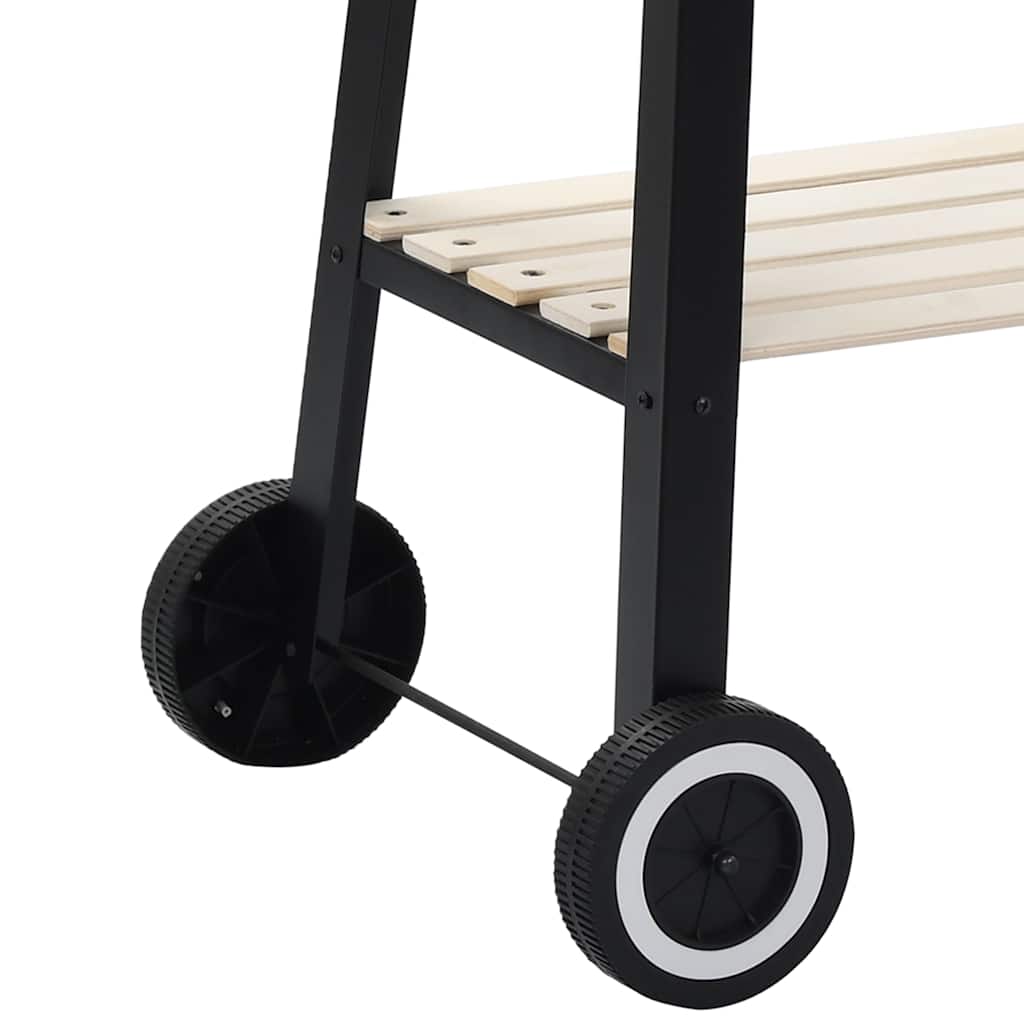 Charcoal Bbq Stand With Wheels
