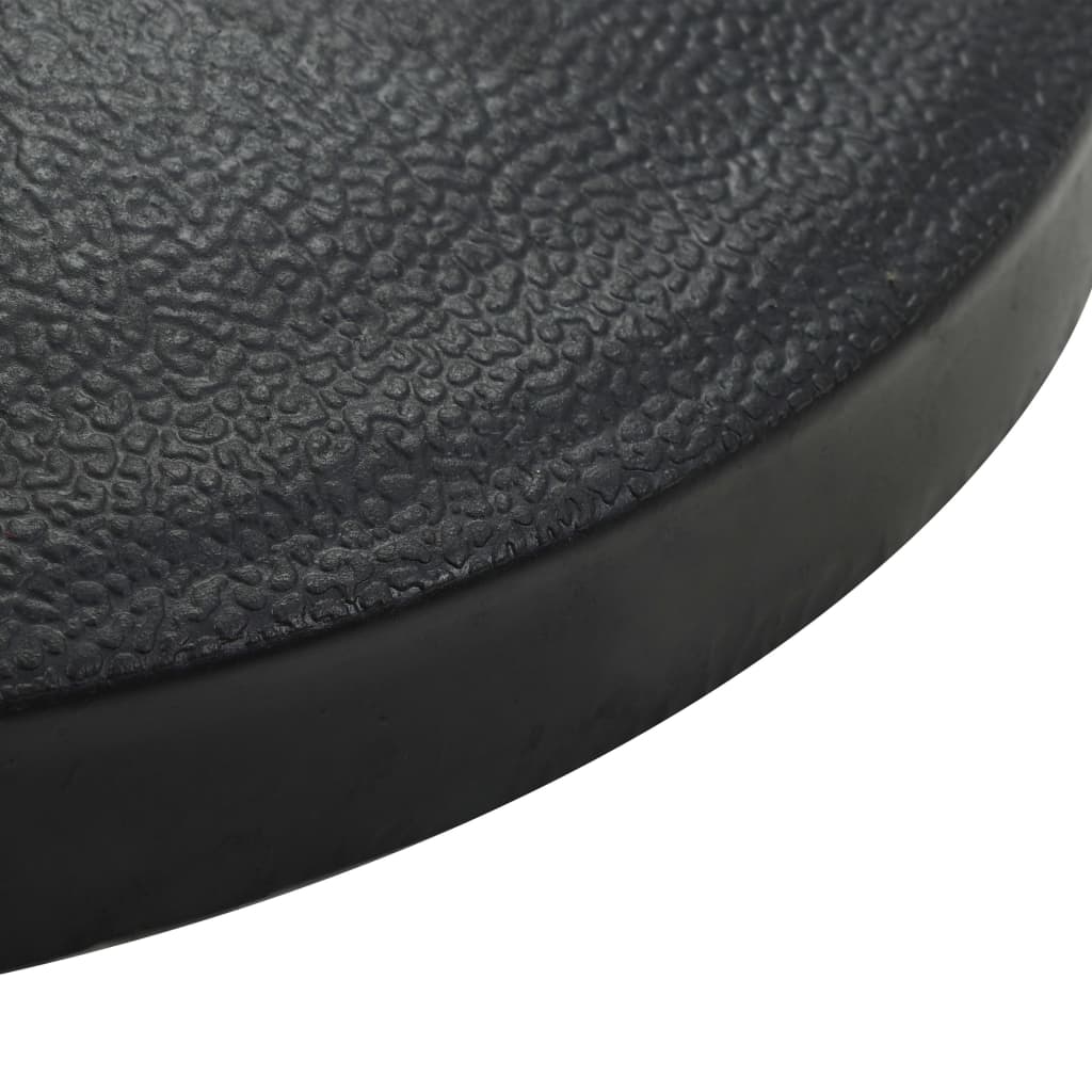 Parasol Base Polyresin Black