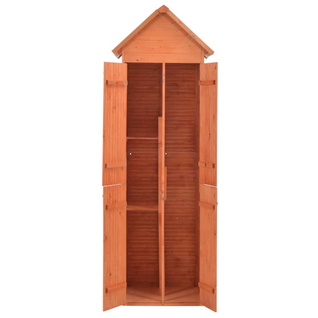 Garden Storage Shed 71X60X213 Cm Wood