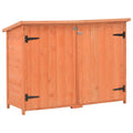 Garden Storage Shed 128X42X91 Cm Wood