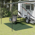 Tent Accessories Carpet Ground Mat Camping Floor Rug Outdoor Picnic Awning Beige