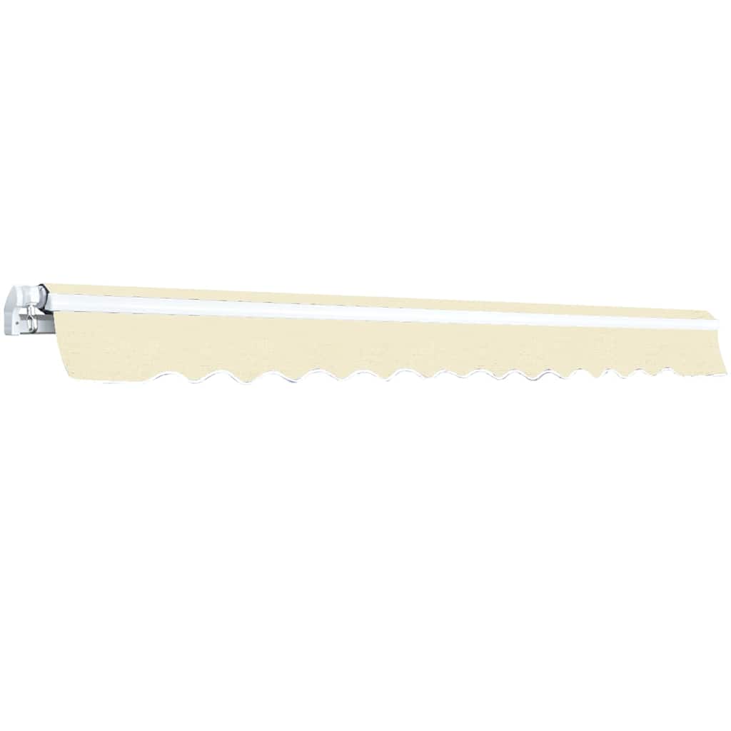 Awning Folding Manual Operated Blue/White Blue And White Yellow And White Cream
