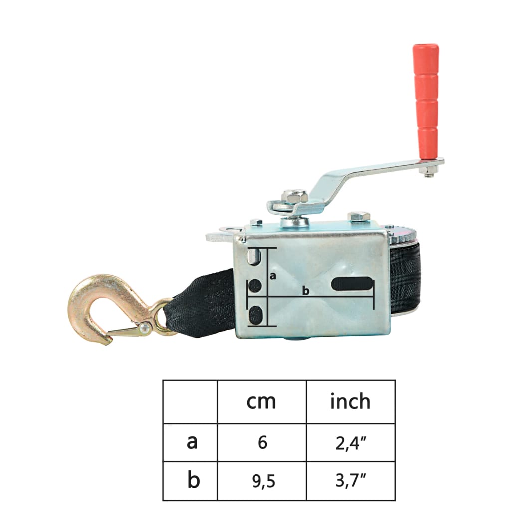 Hand Winch With Strap