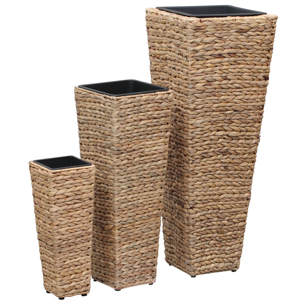 Raised Beds 3 Pcs Water Hyacinth