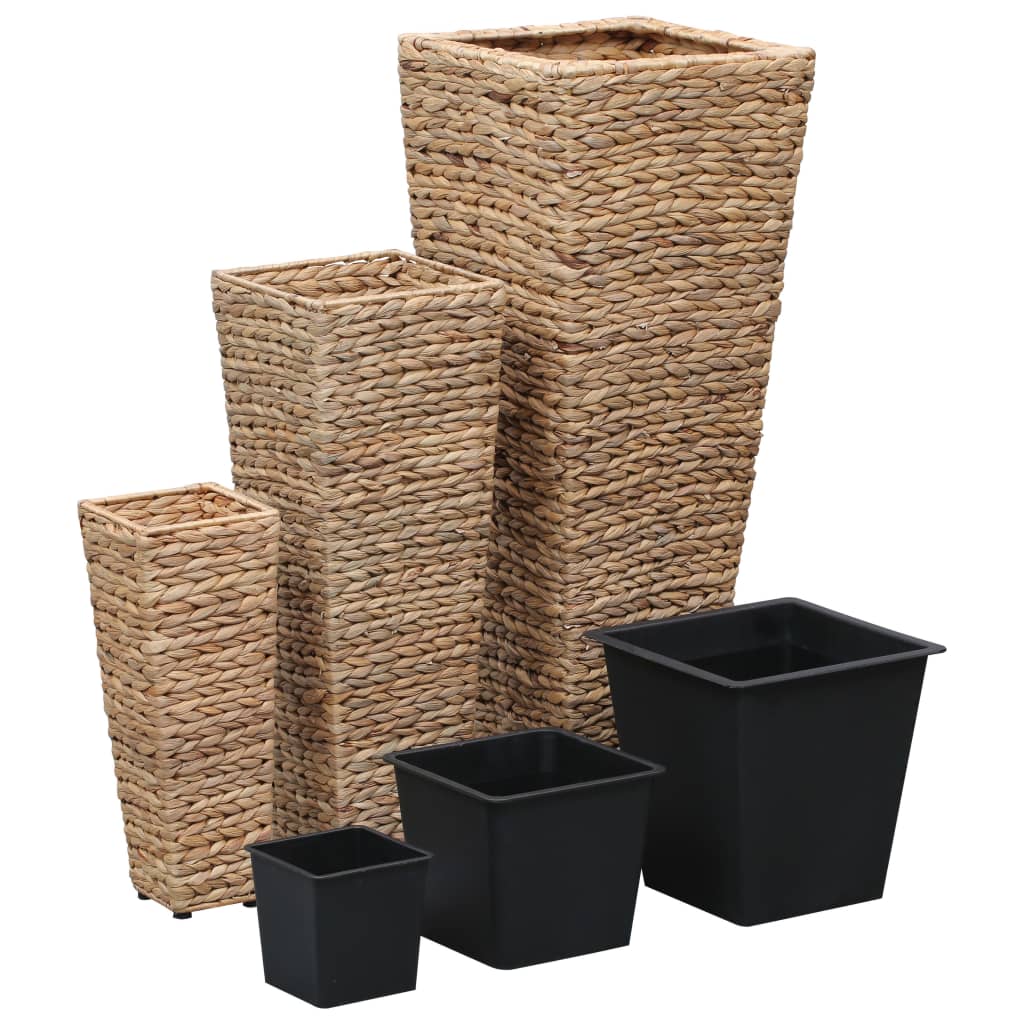 Raised Beds 3 Pcs Water Hyacinth