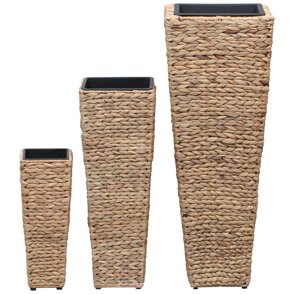 Raised Beds 3 Pcs Water Hyacinth