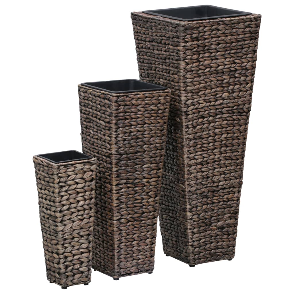 Raised Beds 3 Pcs Water Hyacinth